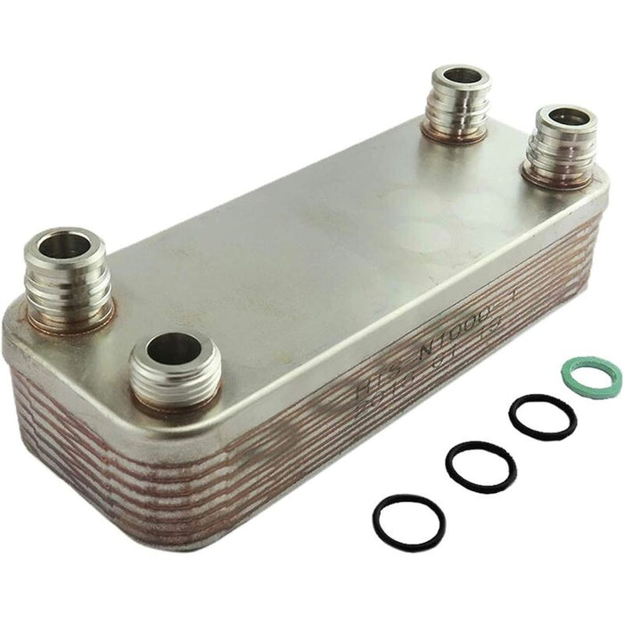 VUW012 Echangeur 12plaques compatible Vaillant Turbo Max PlusVUW-240-3.5 VUW 242-3.5